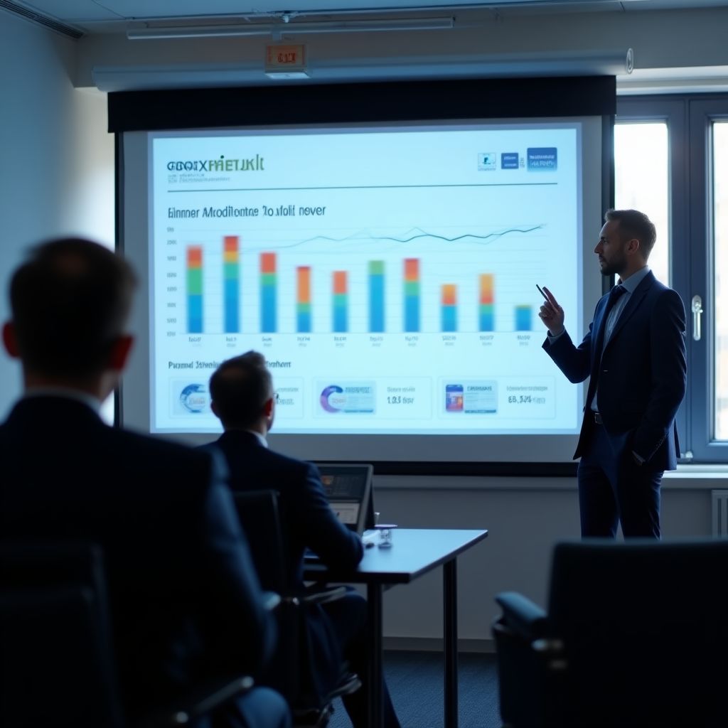 Presentación de resultados financieros